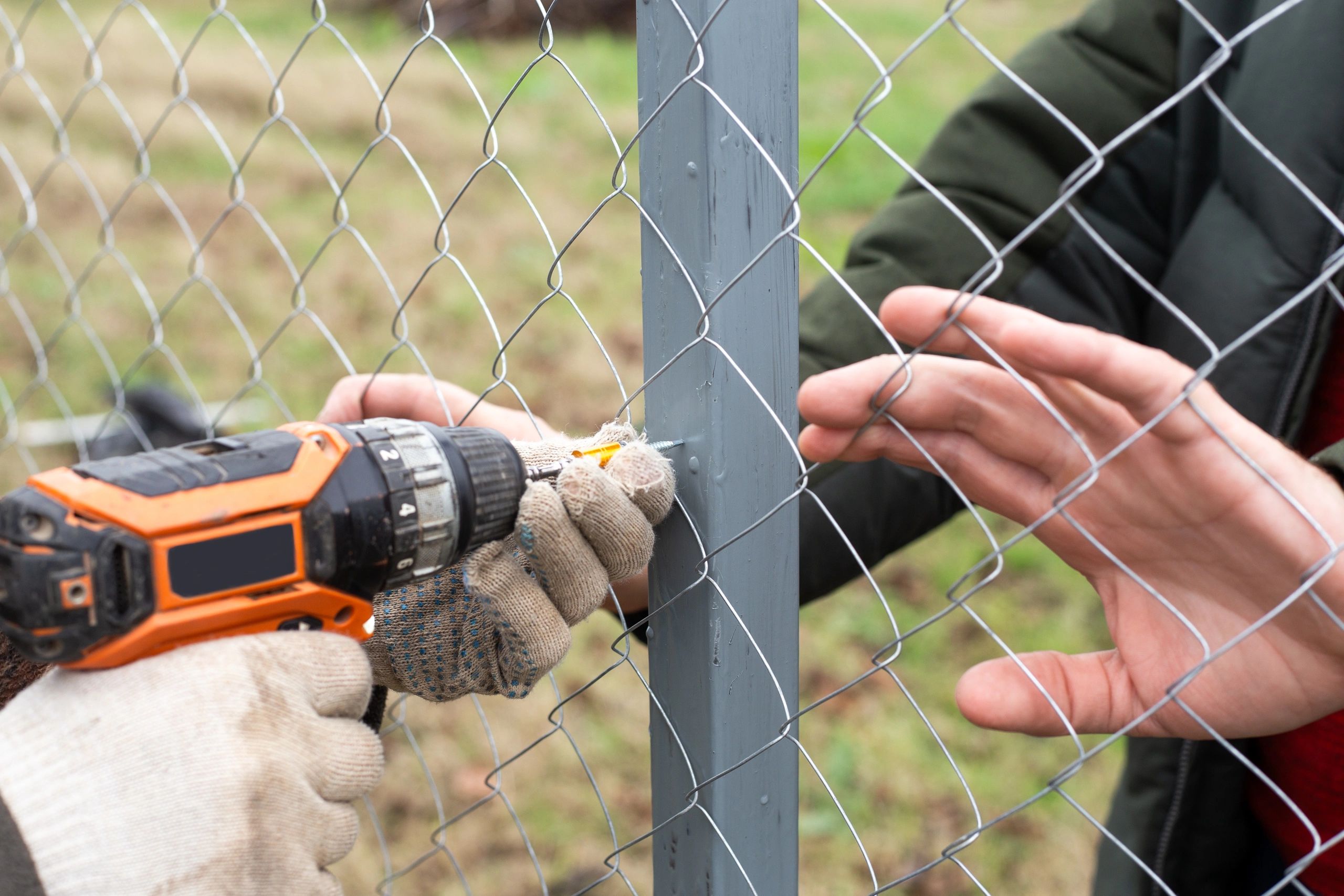 Custom fabricated ornamental fence with unique design
